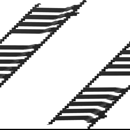 Mexen Loop kúpeľňový rohový radiátor 1000 x 375 mm, 572 W, čierny - W129-1000-350-00-70