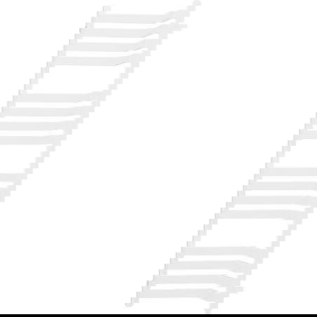 Mexen Loop rohový kúpeľňový radiátor 1250 x 375 mm, 666 W, biely - W129-1250-350-00-20