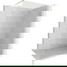 Mexen Lunar sprchová stena Walk-in pravá 140 x 200 cm, priehľadná 8 mm, zlatá - 830-140-000-50-00-P