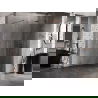 Mexen Lunar sprchová stena Walk-in pravá 110 x 200 cm, transparentná 8 mm, ružové zlato - 830-110-000-60-00-P