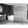 Mexen Kioto voľne stojaca sprchová stena 120 x 200 cm, transparentná/mrazivá 8 mm, chróm - 800-120-002-01-35