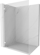 Mexen Lunar L sprchová stena Walk-in ľavá 50 x 200 cm, transparentná 8 mm, biela - 830L-050-000-20-00-L