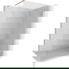 Mexen Lunar sprchová stena Walk-in pravá 110 x 200 cm, transparentná 8 mm, brúsená meď - 830-110-000-65-00-P