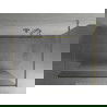 Mexen Kioto voľne stojaca sprchová stena 110 x 200 cm, transparentnéné/inovať 8 mm, zlatá - 800-110-002-50-35