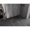 Mexen Lunar sprchová stena Walk-in pravá 80 x 200 cm, transparentná 8 mm, brúsená zbraň šedá - 830-080-000-66-00-P
