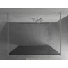 Mexen Kioto voľne stojaca sprchová stena 100 x 200 cm, grafit 8 mm, chróm - 800-100-002-01-40