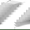 Mexen Lunar sprchová stena Walk-in pravá 100 x 200 cm, transparentná 8 mm, čierna - 830-100-000-70-00-P