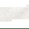 Mexen Rubble Bianco glazovaný gres rekt. G1, podlahová a stenová dlaždica 120 x 60 cm, carving - TL401-120-060-00