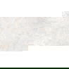 Mexen Rubble Bianco glazovaný gres rekt. G1, podlahová a stenová dlaždica 120 x 60 cm, carving - TL401-120-060-00