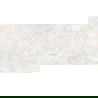 Mexen Rubble Bianco glazovaný gres rekt. G1, podlahová a stenová dlaždica 120 x 60 cm, carving - TL401-120-060-00