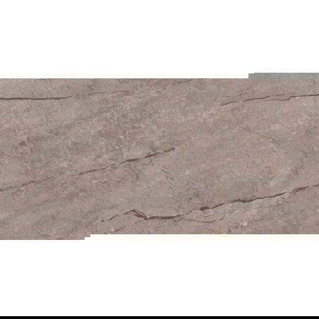 Mexen Leeds Choco leštený rektifikovaný gres G1, podlahová-stenová doska 120 x 60 cm, carving - TL410-120-060-01