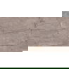 Mexen Leeds Choco leštený rektifikovaný gres G1, podlahová-stenová doska 120 x 60 cm, carving - TL410-120-060-01