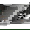 Mexen Kioto voľne stojaca sprchová stena 100 x 200 cm, zrkadlo 8 mm, chróm - 800-100-002-01-50