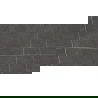 Mexen Dazzle Negro gres glazovaný rekt. G1, podlahová a stenová dlaždica 120 x 60 cm, carving - TL423-120-060-03