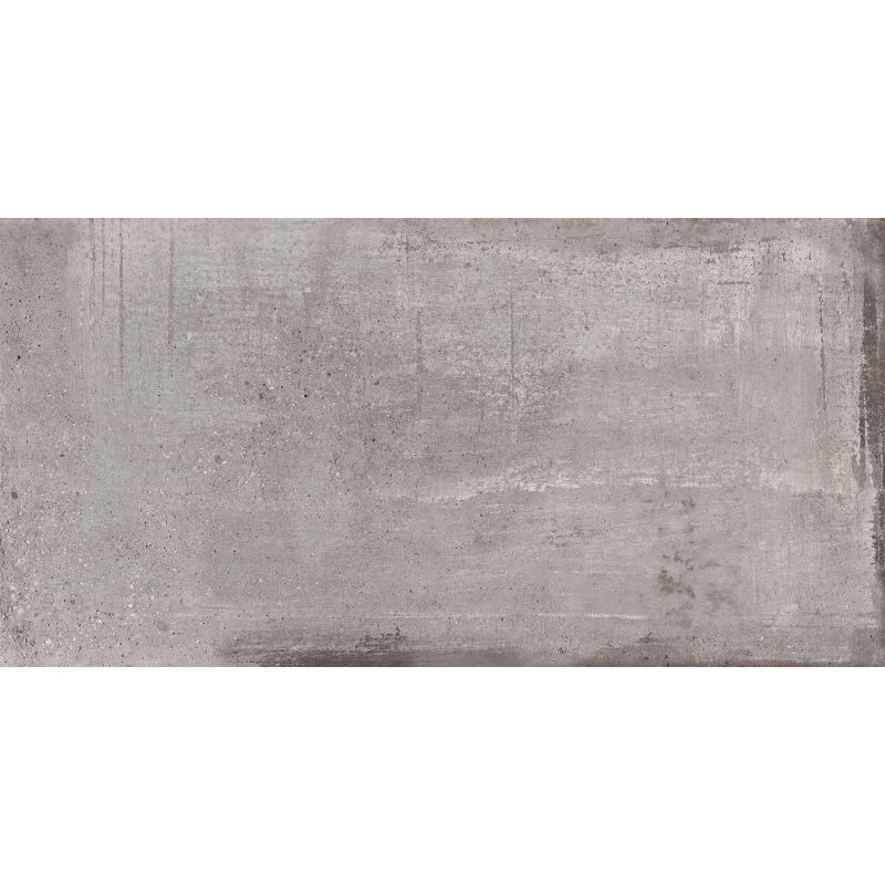 Mexen Cemento Grigio, rektifikovaná lesklá kamenina G1, dlaždica podlahovo-stenová 120 x 60 cm, carving - TL425-120-060-01