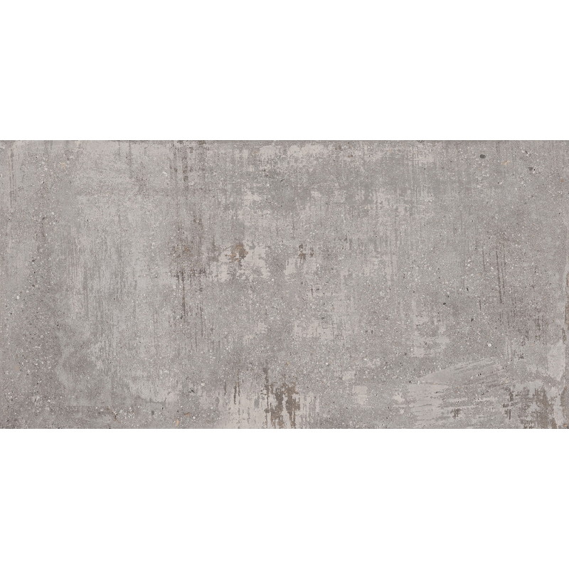 Mexen Cemento Grigio gres glazovaný rek. G1, podlahovo-stenová dlaždica 120 x 60 cm, carving - TL425-120-060-01
