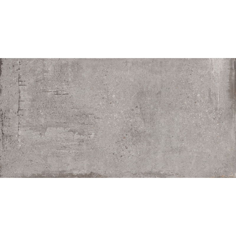 Mexen Cemento Grigio, rektifikovaná lesklá kamenina G1, dlaždica podlahovo-stenová 120 x 60 cm, carving - TL425-120-060-01