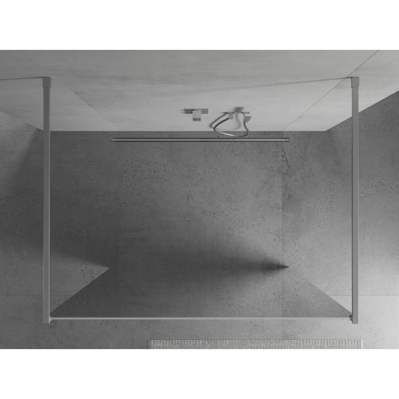 Mexen Kioto voľne stojaca sprchová stena 120 x 200 cm, zrkadlo 8 mm, chróm - 800-120-002-01-50