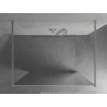Mexen Kioto voľne stojaca sprchová stena 120 x 200 cm, zrkadlo 8 mm, chróm - 800-120-002-01-50