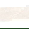 Mexen Oberon Bianco glazovaný gres rek. G1, podlahová a stenová dlaždica 120 x 60 cm, carving - TL429-120-060-02