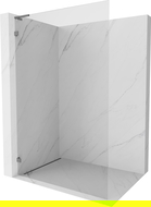 Mexen Lunar L sprchová stena Walk-in ľavá 70 x 200 cm, priehľadná 8 mm, gun metal - 830L-070-000-95-00-L