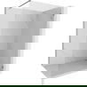 Mexen Lunar sprchová stena Walk-in pravá 60 x 200 cm, transparentná 8 mm, zbraňový kov - 830-060-000-95-00-P