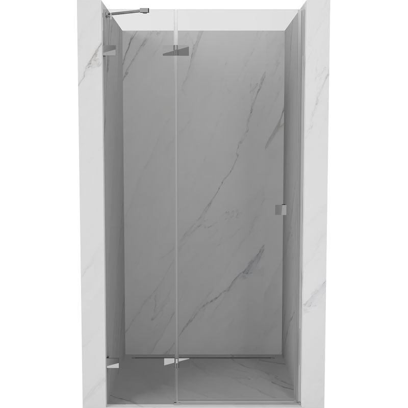 Mexen Lunar sprchové dvere jednoramenné ľavé 85 cm, transparentné, chróm - 834-085-000-01-00-L