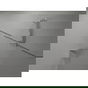 Mexen Lunar sprchové dvere otváracie ľavé 120 cm, transparentné, chróm - 834-120-000-01-00-L