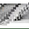 Mexen Lunar sprchové dvere výklopné ľavé 130 cm, transparentné, chróm - 834-130-000-01-00-L