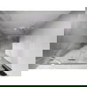 Mexen Lunar sprchové dvere, ľavé 125 cm, transparentné, biele - 834-125-000-20-00-L