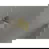 Mexen Lunar sprchové dvere, ľavé 135 cm, transparentné, zlaté - 834-135-000-50-00-L