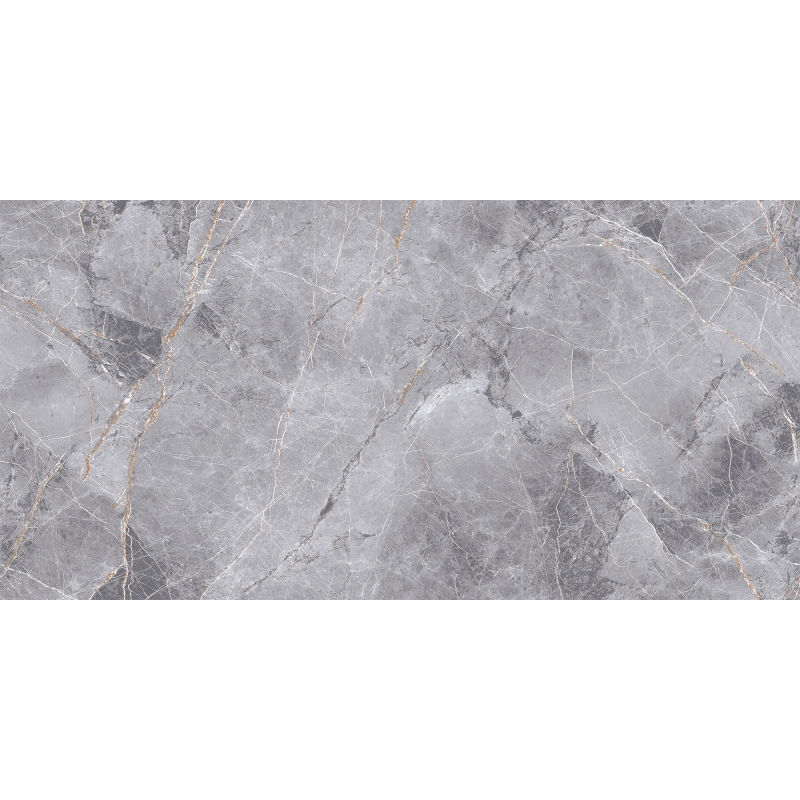 Mexen Eternity Grey glazovaná rektifikovaná G1, podlahovo-stenová dlaždica 120 x 60 cm, lesklá - TL112-120-060-01