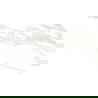 Mexen Luton Gold glazovaná rektifikovaná dlaždica G1, podlahová a stenová dlaždica 120 x 60 cm, lesk - TL113-120-060-01