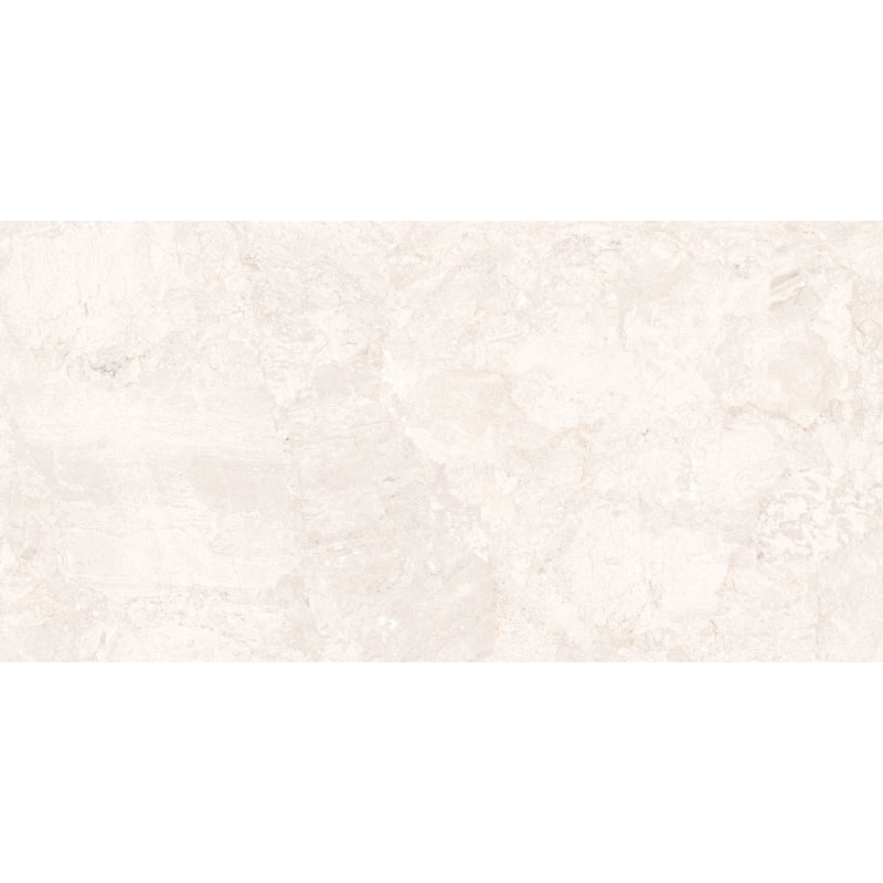 Mexen Artistic White glazovaná rektifikovaná dlažba G1, podlahová-stenová dlažba 120 x 60 cm, lesk - TL121-120-060-02