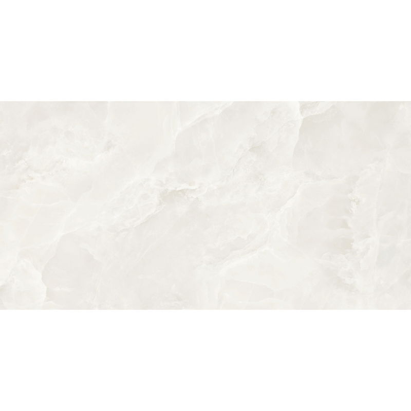 Mexen Valga Bianco glazovaný rektifikovaný gres G1, dlaždice podlahovo-stenová 120 x 60 cm, lesk - TL122-120-060-01