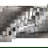 Mexen Lunar L sprchová stena Walk-in pravá 90 x 200 cm, transparentná 8 mm, chróm - 830L-090-000-01-00-P