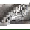 Mexen Lunar L sprchová stena Walk-in pravá 120 x 200 cm, transparentná 8 mm, chróm - 830L-120-000-01-00-P