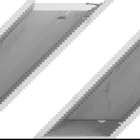 Mexen Lunar sprchové dvere výklopné pravé 90 cm, transparentné, chróm - 834-090-000-01-00-P