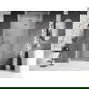Mexen Lunar pravé sprchové dvere, priehľadné, chróm - 834-090-000-01-00-P