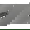 Mexen Lunar sprchové dvere výklopné pravé 140 cm, priehľadné, chróm - 834-140-000-01-00-P