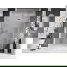 Mexen Lunar sprchové dvere výklopné pravé 140 cm, priehľadné, chróm - 834-140-000-01-00-P