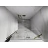 Mexen Lunar sprchové dvere otváracie pravé 75 cm, transparentné, zlaté kartáčované - 834-075-000-55-00-P