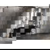 Mexen Lunar L sprchová stena Walk-in pravá 70 x 200 cm, transparentná 8 mm, zlatá kartáčovaná - 830L-070-000-55-00-P
