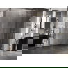 Mexen Lunar L sprchová stena Walk-in pravá 120 x 200 cm, transparentná 8 mm, zlatá kartáčovaná - 830L-120-000-55-00-P