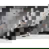 Mexen Lunar sprchové dvere pravé 110 cm, priehľadné, ružové zlato - 834-110-000-60-00-P