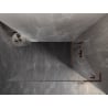 Mexen Lunar L sprchová stena Walk-in pravá 120 x 200 cm, transparentná 8 mm, ružové zlato - 830L-120-000-60-00-P