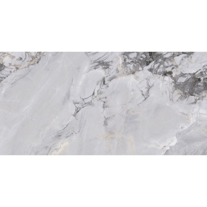 Mexen Limos Grey leštená rektifikovaná dlažba G1, podlahová a stenová dlažba 120 x 60 cm, lesk - TL127-120-060-01