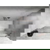 Mexen Lunar sprchové dvere otváracie pravé 135 cm, transparentné, brúsená meď - 834-135-000-65-00-P