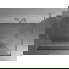 Mexen Kioto voľne stojaca sprchová stena 140 x 200 cm, transparentnéné/inovať 8 mm, chrómová - 800-140-002-01-35
