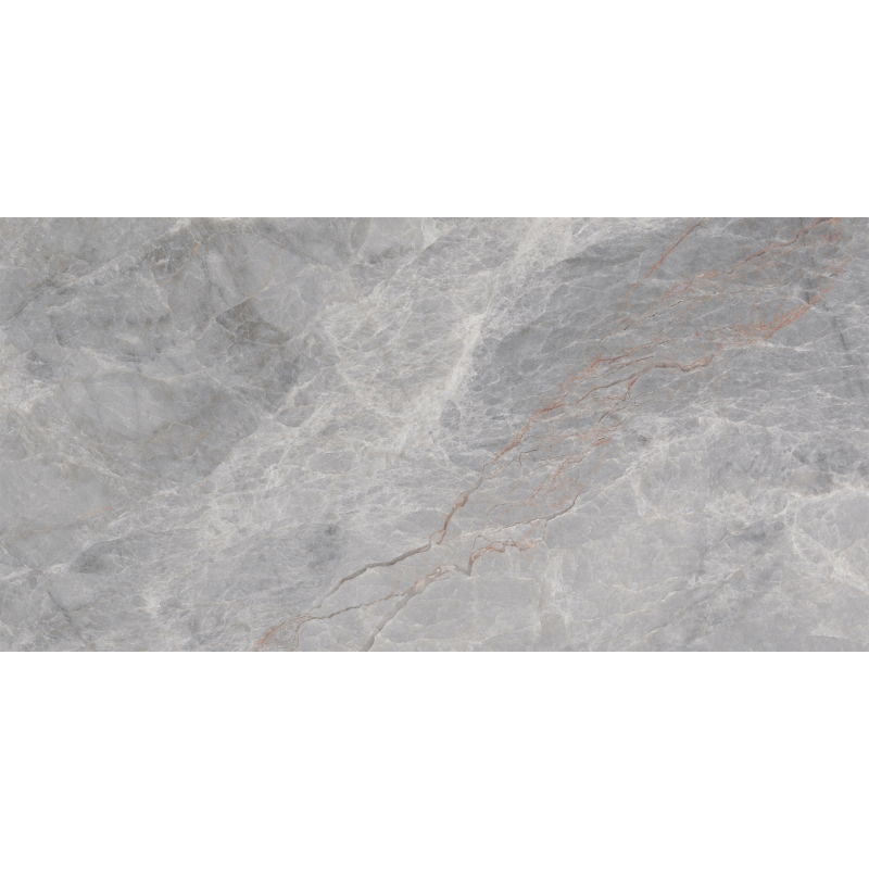 Mexen Tens Grey leštený rektifikovaný gres G1, podlahová a stenová dlaždica 120 x 60 cm, lesk - TL148-120-060-01